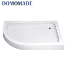 Shower tray with base quartz solid surface